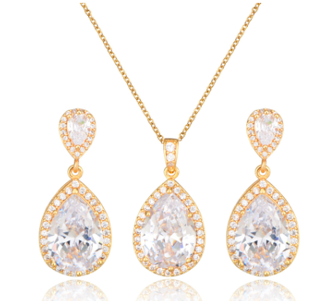 Load image into Gallery viewer, Zircon Jewelry Set