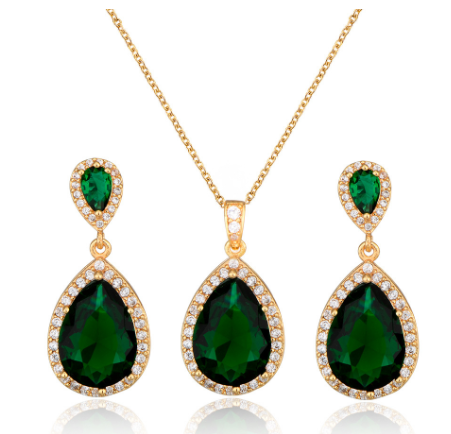 Load image into Gallery viewer, Zircon Jewelry Set