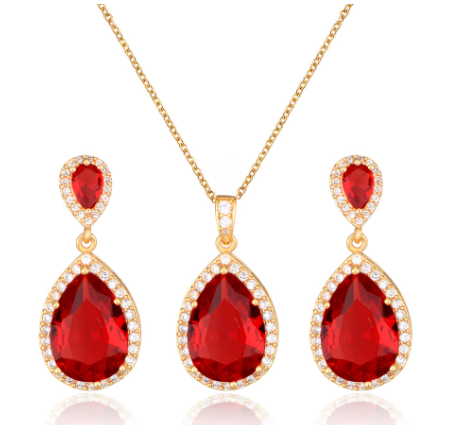 Load image into Gallery viewer, Zircon Jewelry Set