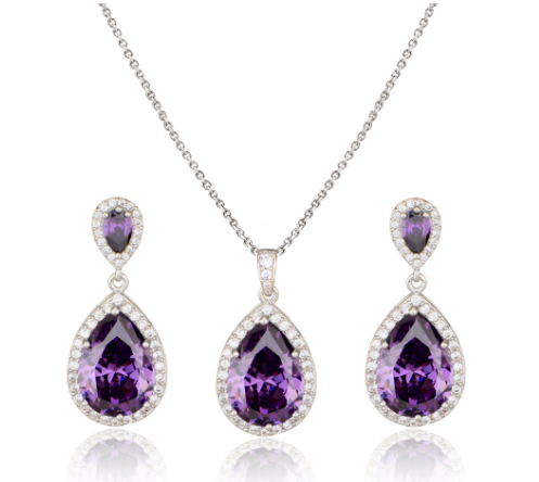 Load image into Gallery viewer, Zircon Jewelry Set