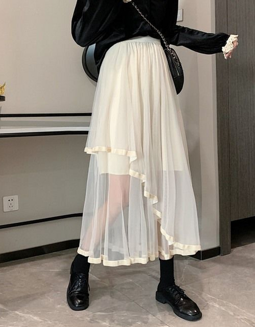 Load image into Gallery viewer, Women Solid Korean Style Women Skirt